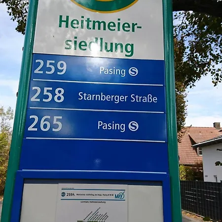 Edle-2zimmer-fewo-55qm-in-graefelfing-bei-muenchen 公寓 *